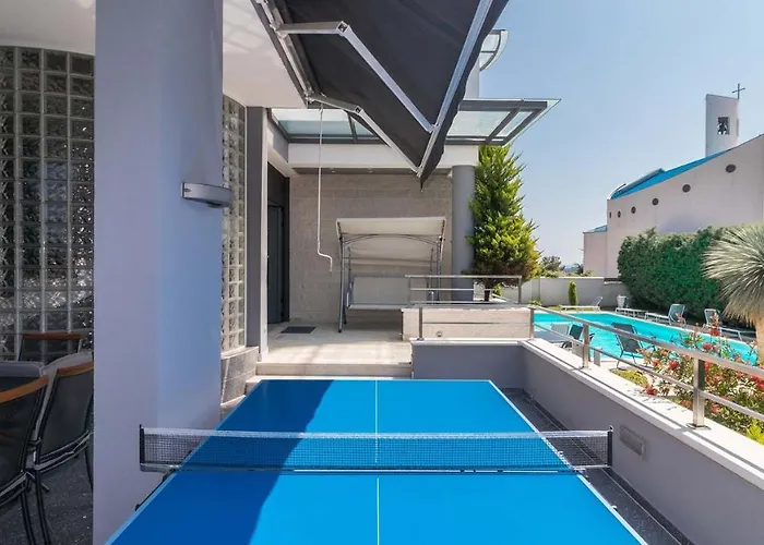 Luxury Nicol With Pool And Sea View 300m From The فيلة