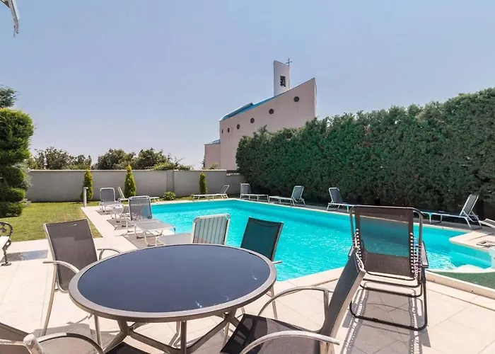 فيلة Luxury Nicol With Pool And Sea View 300m From The *